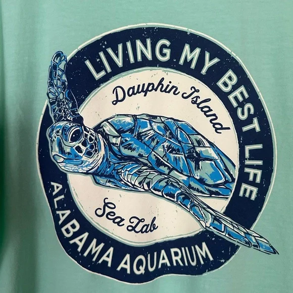 ❤️Dauphin Island Graphic T-Shirt Size XL - Picture 4 of 5